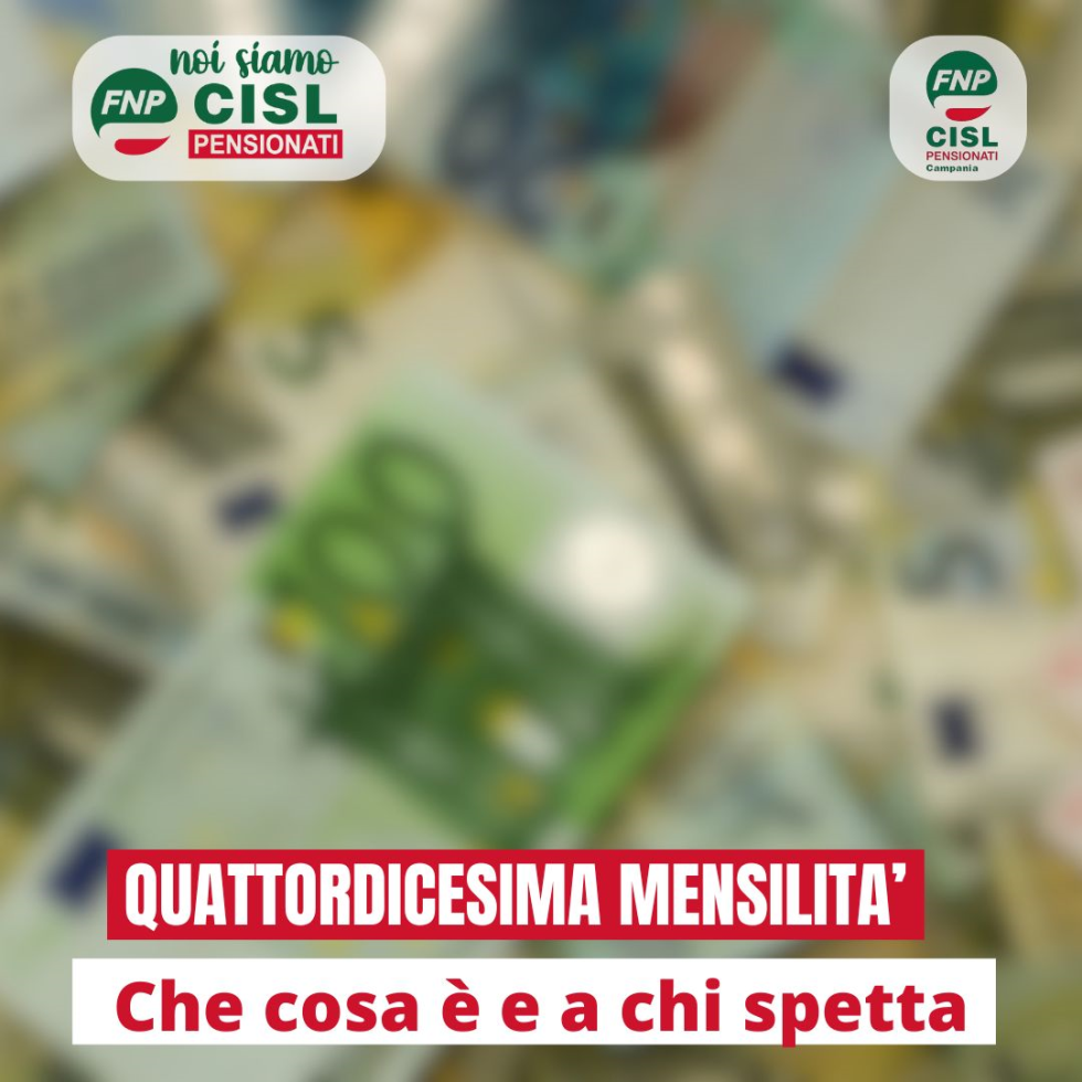 Quattordicesima mensilità: cos'è e come funziona