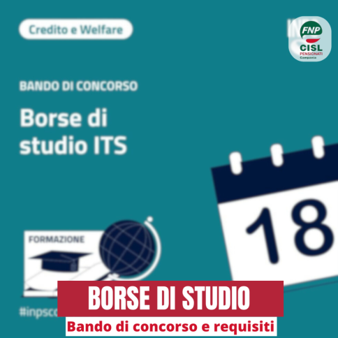 Borse di Studio per la frequenza di Istituti Tecnici Superiori